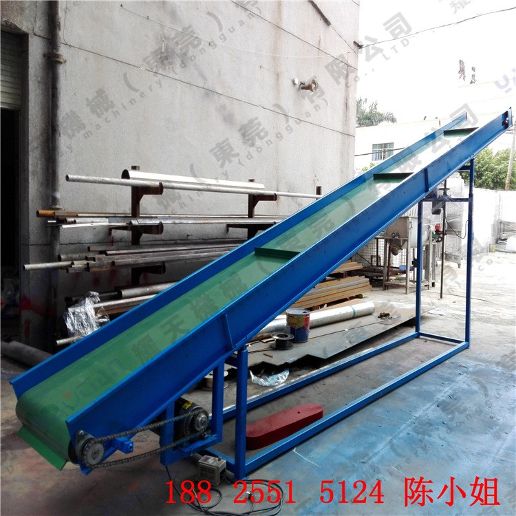 现货出售橡胶皮带轮输送机 包装物品输送机 果农输送机图3
