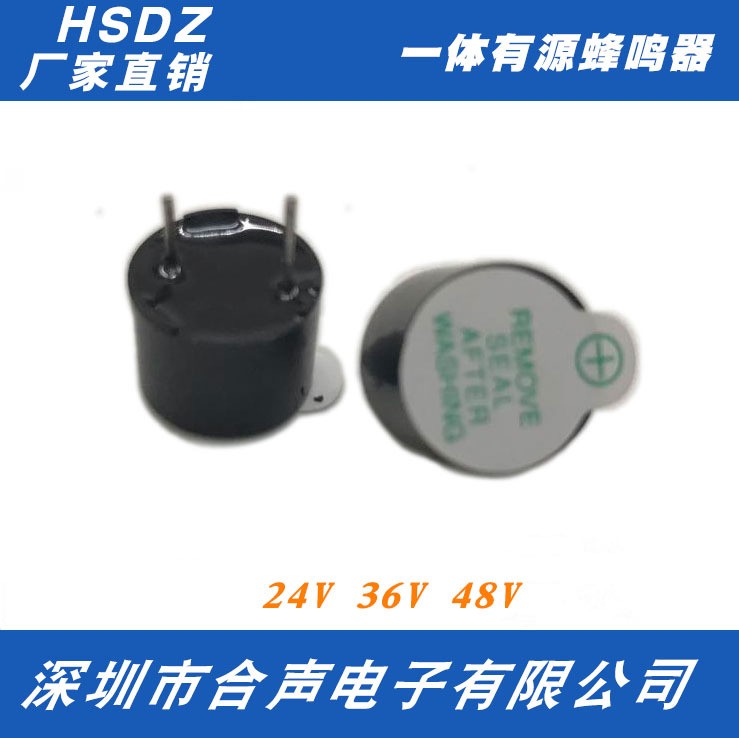 供应24V 36V 48V 一体有源蜂鸣器图4