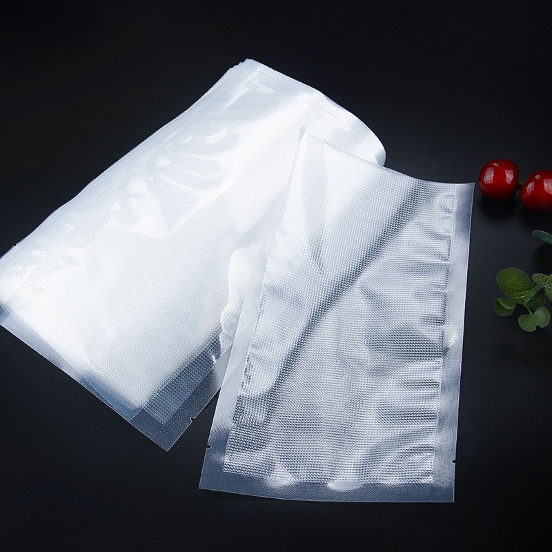 加厚真空袋单面条螺网纹路熟食品真空机保鲜袋子专用塑料包装袋图3
