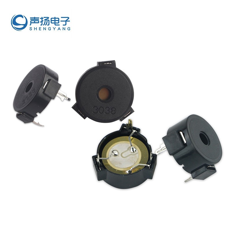 2435T3P压电式无源插针蜂鸣器烟雾报警器专用 三脚支架三极蜂鸣器图4