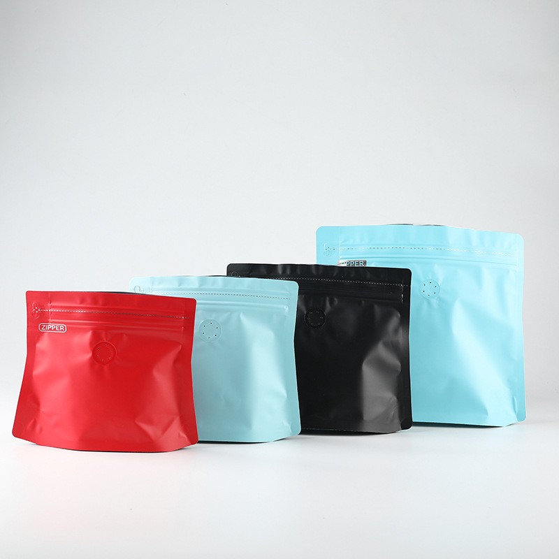 捷德150g咖啡豆包装袋带气阀钻石化妆品袋子可定制冷萃咖啡袋现货图4