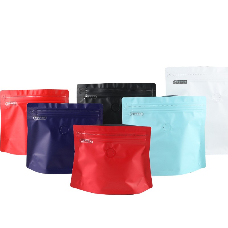 捷德150g咖啡豆包装袋带气阀钻石化妆品袋子可定制冷萃咖啡袋现货图5