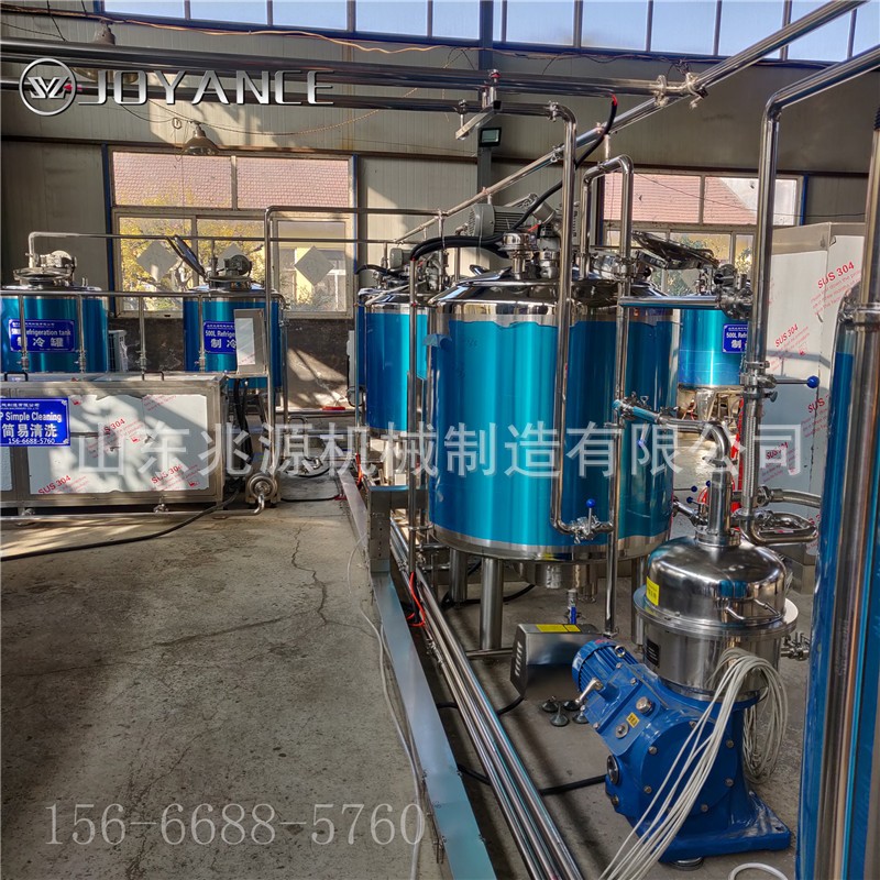西宁巴氏奶生产线 酸奶生产线 酸奶油加工设备 巴氏酸奶生产设备图4