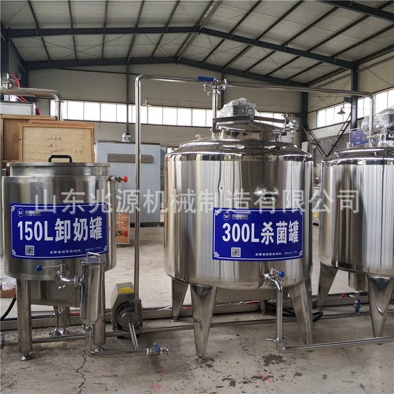 小型巴氏奶生产线 全自动骆驼奶加工流水线 巴氏奶加工生产线机器图3