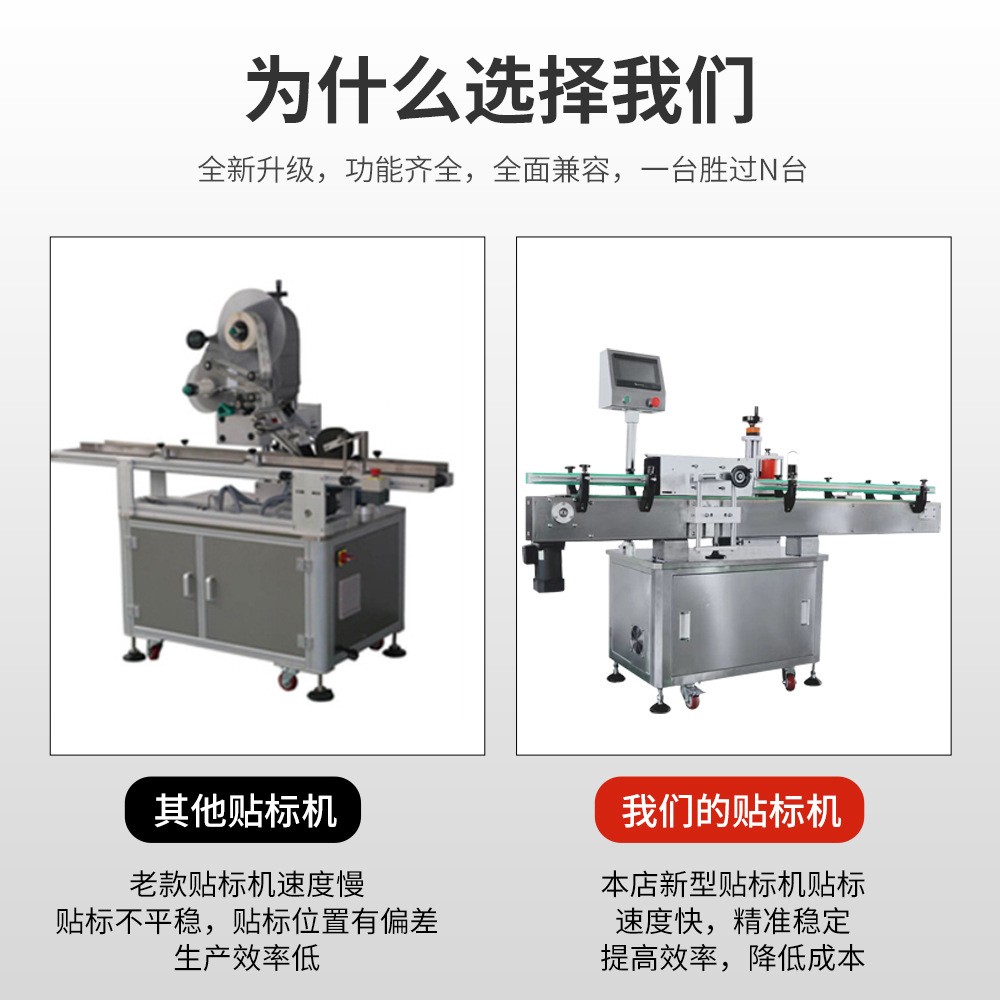 全自动实时打印平面贴标机纸箱袋子条码在线打印贴标机打印贴箱机图4