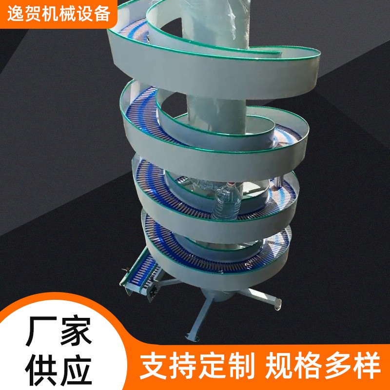 不锈钢螺旋输送机 上下楼纸箱螺旋输送机 大小头螺旋轴绞图3