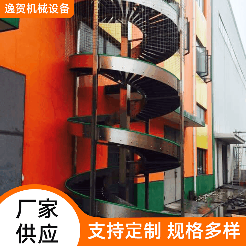 螺旋塔输送机 双螺旋食品速冻装置 冷却流水线多层网链输送机图2
