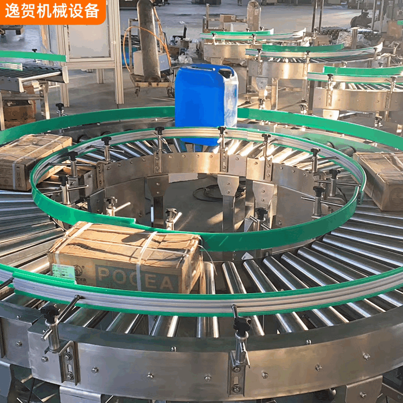 皮带转弯机定制 90度弯道皮带转弯机 皮带运输机环形流水线定制图5