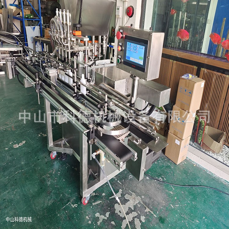 厂家直供SOD蜜灌装机自动灌装机洗面奶灌装机面霜牙膏化妆品灌装图4