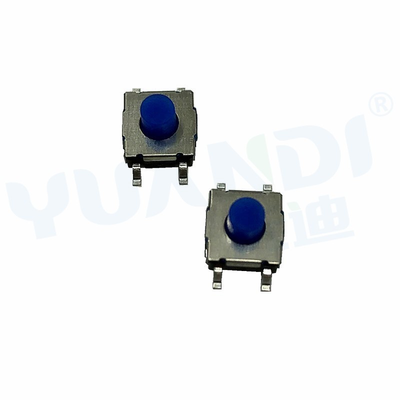 TS-1047A轻触开关硅胶贴片开关蓝白色硅胶按柄6*6*3.4/5.0/6.0图3