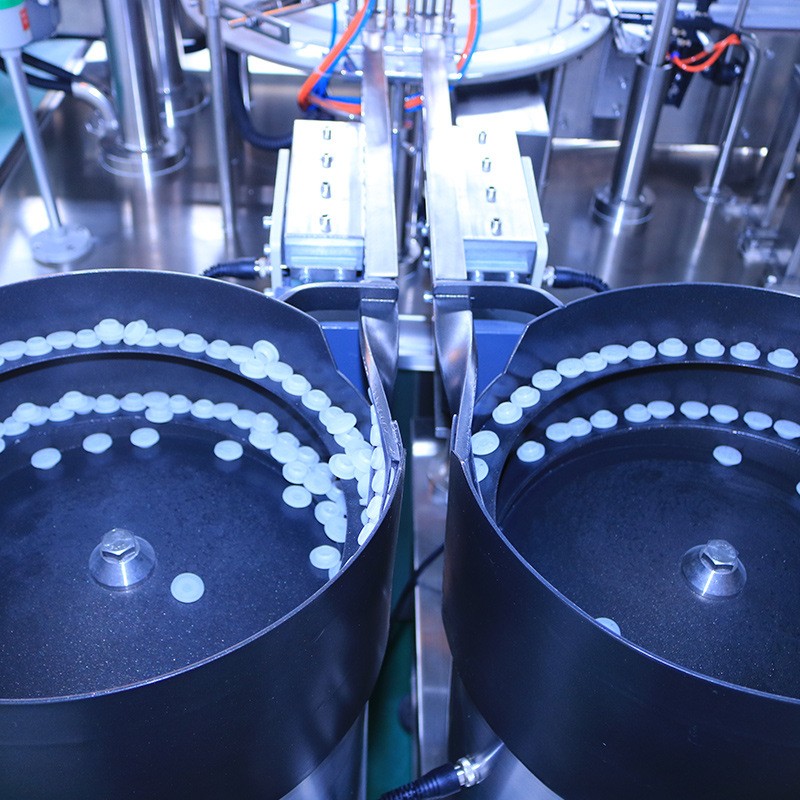 西林瓶冻干粉灌装轧盖一体机 小剂量液体灌装机 全自动灌装机现货图4