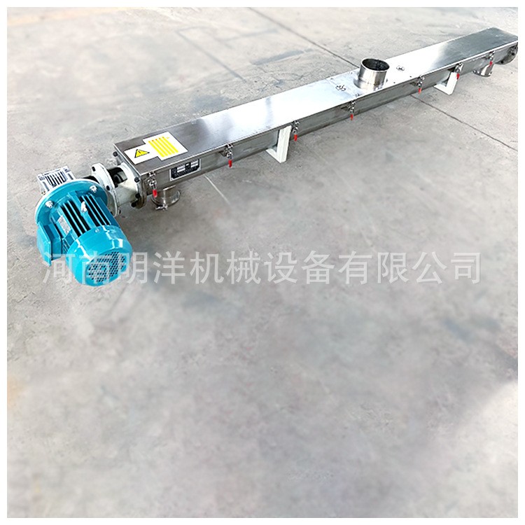 诚信经营316L不锈钢螺旋输送机 化工用螺旋上料机 不锈钢图3