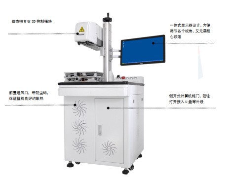 3D激光打标机 3D大幅面激光打标机 3D激光雕刻机图2