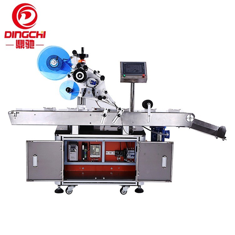 全自动平面贴标机 硬盘盒纸卡纸盒贴标机 书本文件夹不干胶贴标机图4