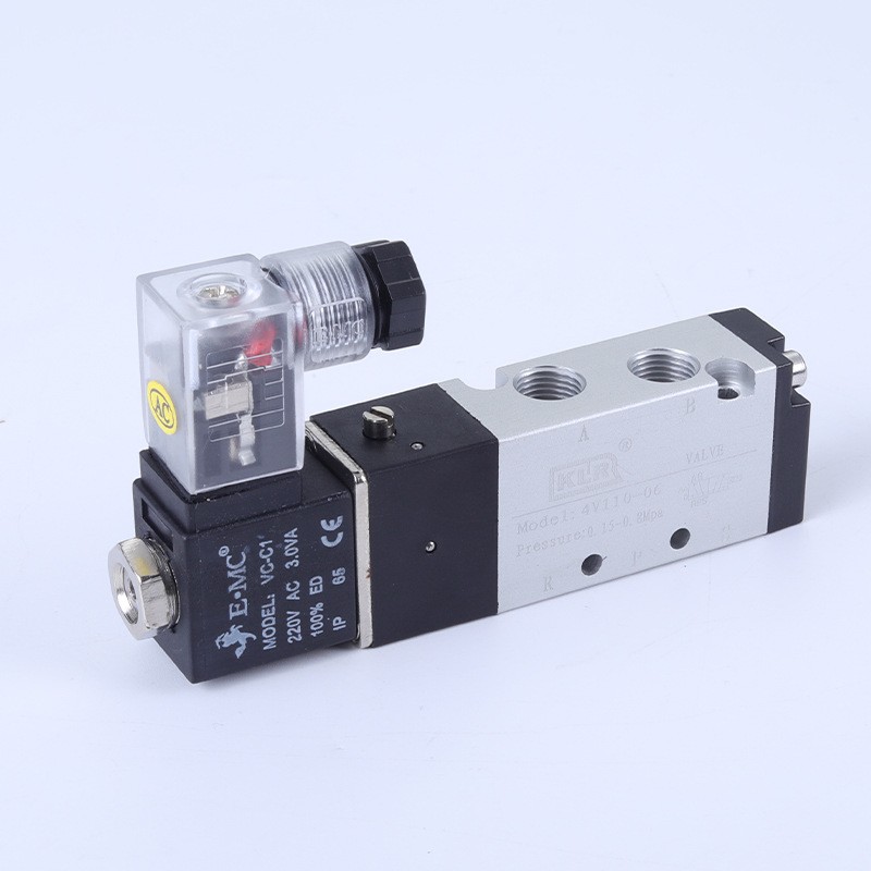 气动电磁阀4V110-06 两位五通亚德客型电磁阀 控制换向阀 DC24V图5