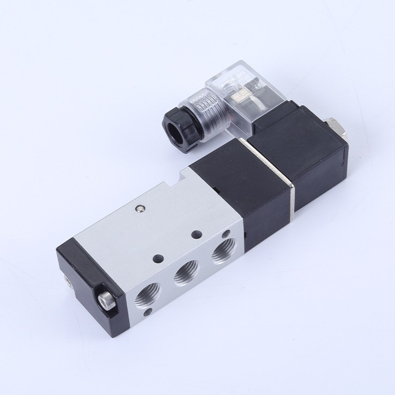 气动电磁阀4V110-06 两位五通亚德客型电磁阀 控制换向阀 DC24V图3