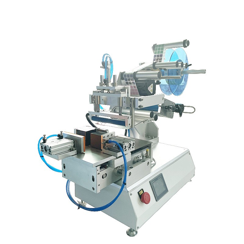 平面贴标机 魔方玩具贴标签机 不干胶贴纸机 半自动平面贴标机图4