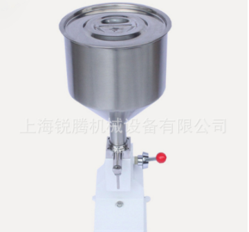 化妆品灌装设备液体膏体灌装机消毒液凝胶酒精类半自动立式灌装机图5