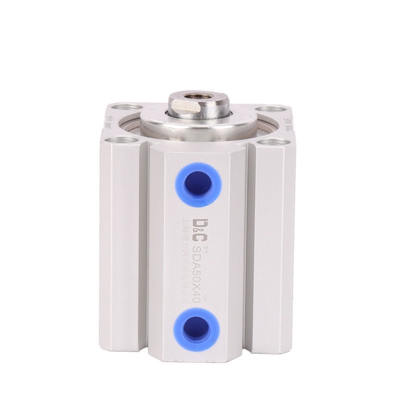 薄型气缸SDAJ/SDA25X5*10X15*20X25*30*35*40*50*60*100S可调行程图4