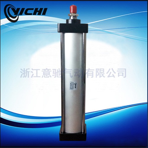 亚德客型SC80*25*100*200 标准铝合金气缸 可调带磁双出非标定制图4