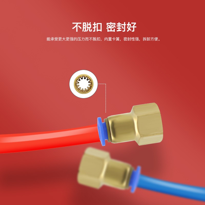 内螺纹直通接头PCF6-01快插PCF8-02气动快接头PCF10-02 PCF12-04图3