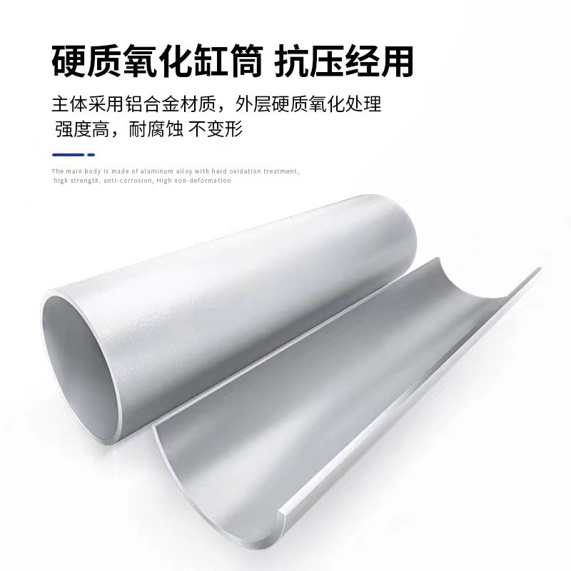 厂家直销SC标准气缸亚德客型加厚端盖铝合金缸体气动元件带磁活塞图2