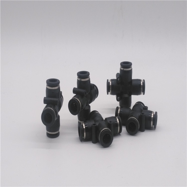 气动接头PZA四通接头PZA-6 -8 -10塑料接头多通气管插头气动元件图3