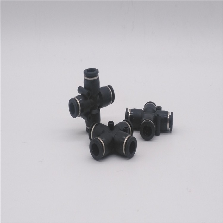 气动接头PZA四通接头PZA-6 -8 -10塑料接头多通气管插头气动元件图4
