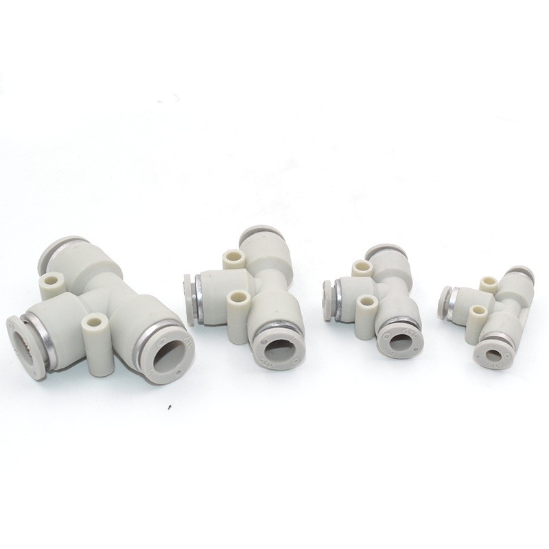 新款原装亚德客 T型三通APE PE4 PE6 PE8 PE10 PE12-16气动接头图3