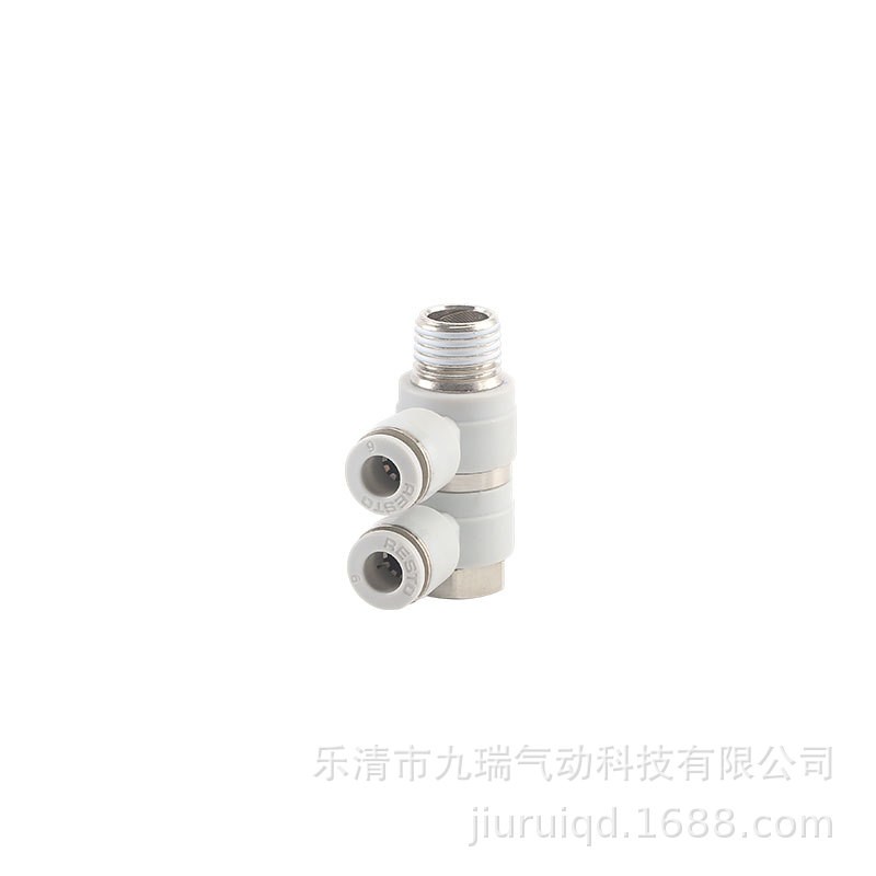 RESTO气动快插接头F型可旋三通气动接头PHW气动元件接头图5