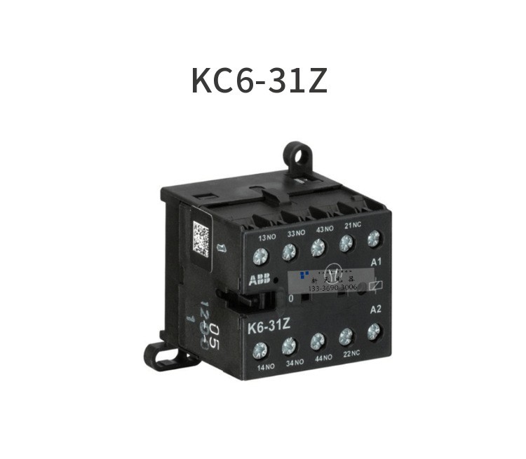 进口ABB小型交直流接触器KC6/K6-22Z-31Z-40E AC/DC24V/110/220V图3