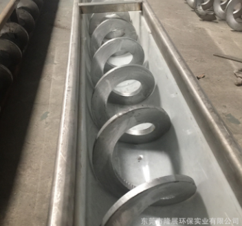 厂家直销污泥输送机 无轴螺旋上料机 绞龙式餐厨垃圾送料机图3