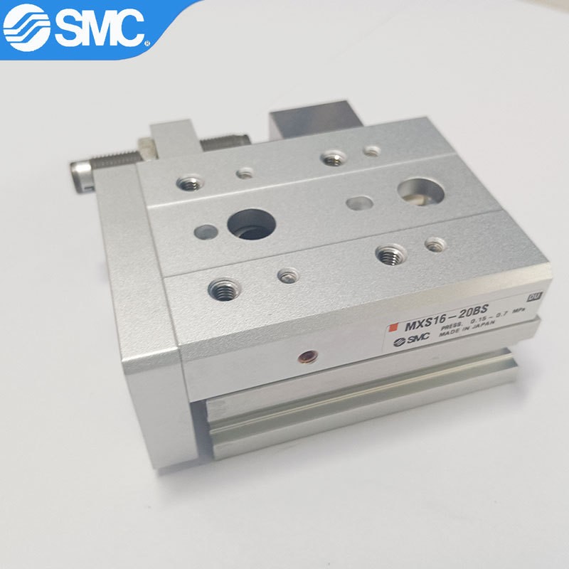 SMC滑台气缸MXS16-20BS/MXS8-20/30/40/50/75AS-A-L小型号气动图5