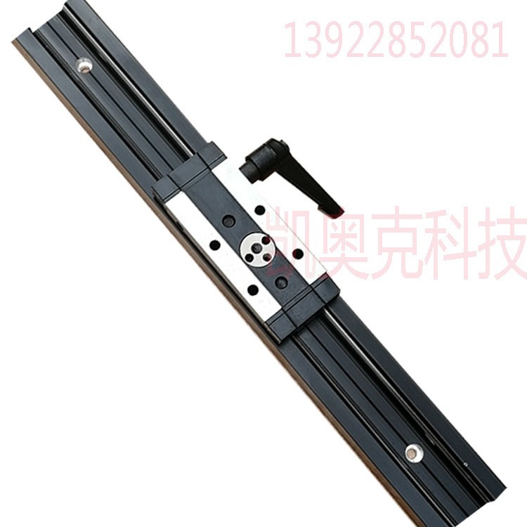 内置双轴心直线导轨SGID-15NUU-4可锁紧定位滑块滑轨限位路轨图1