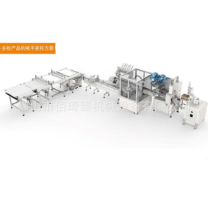 月饼理料包装线 全自动月饼装托盒理料包装机械图2