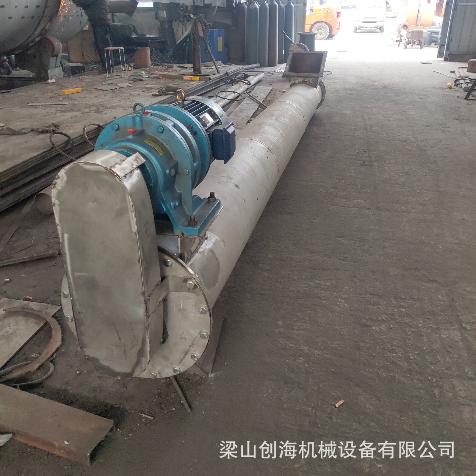 管式螺旋上料机 管式螺旋不锈钢上料机 螺旋上料机厂家 U型上料机图3