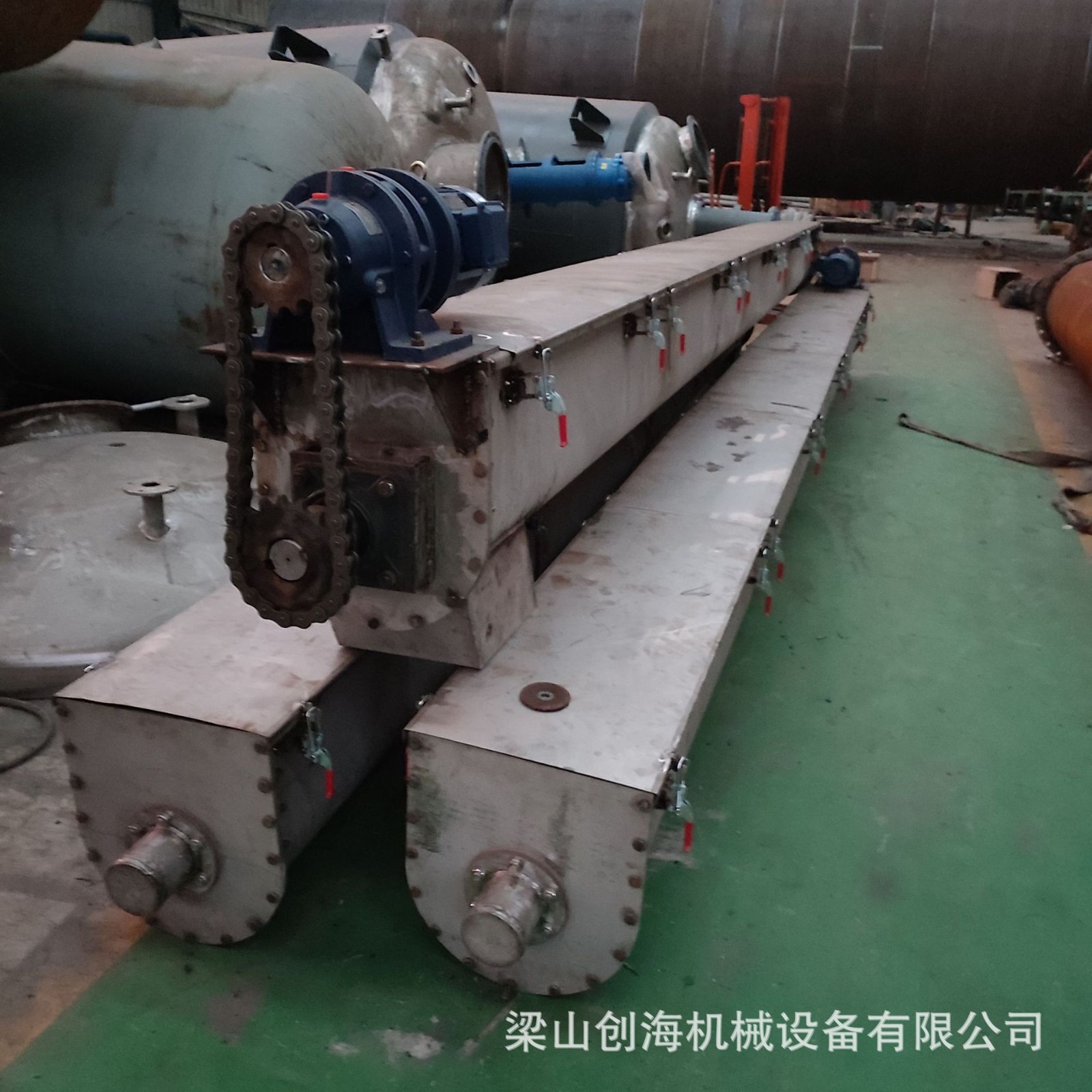U型不锈钢螺旋上料机 U型不锈钢螺旋上料设备 管式螺旋上料机厂家图5