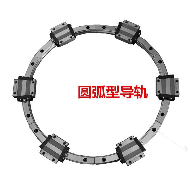 圆形导轨滑块HCR25A+60/500R HCR系列弧形导轨滑块图2