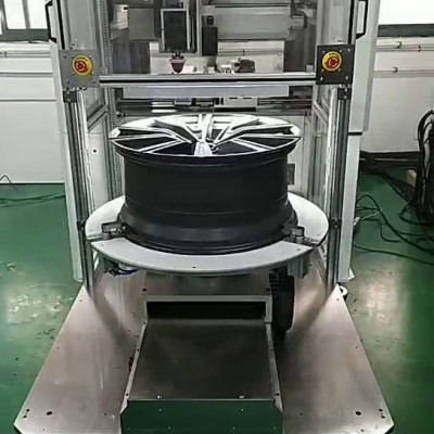 汽车轮毂移印机 自动寻位移印机 多轴伺服系统移印机