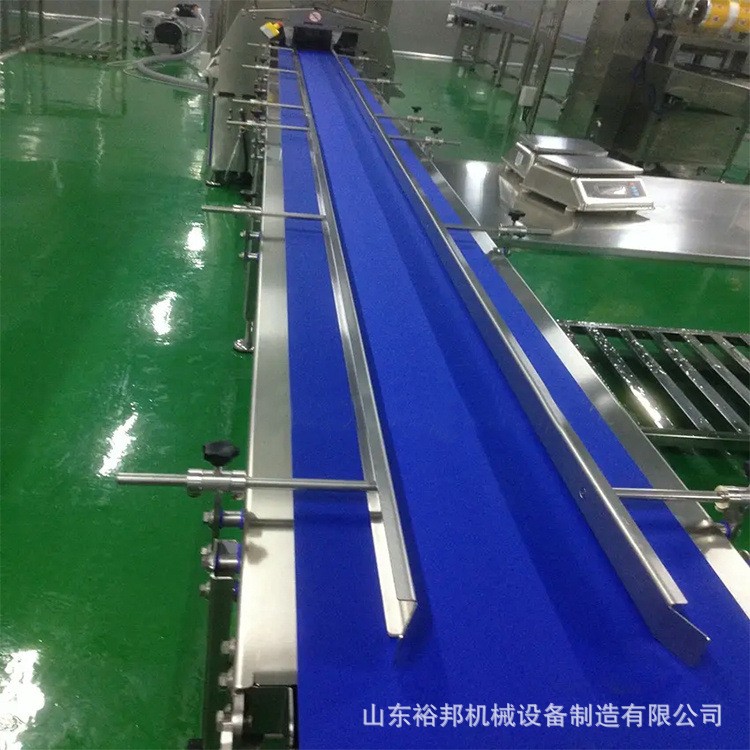 大倾角皮带输送机 波状裙边党鞭带式上料机 爬坡防滑图5
