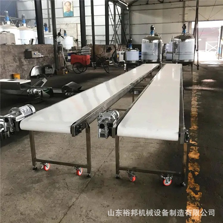 皮带式输送机 大输送量食品制药行业使用物料输送设备 快速上料图4