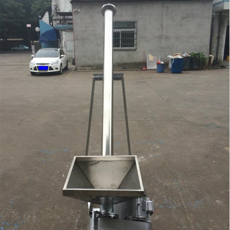干燥剂上料机 中小型工业螺旋提升上料设备 裕邦化工厂使用上料机图3