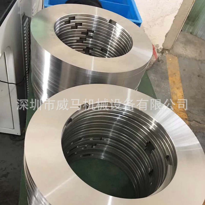 厂家 精密滚剪刀片剪板机圆刀片 冲剪机齿刮飞剪刀片批发图3