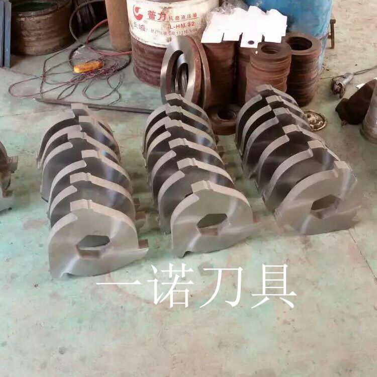大型撕碎机刀片 单轴、双轴撕碎机刀片 厂家直供 规格多样图5