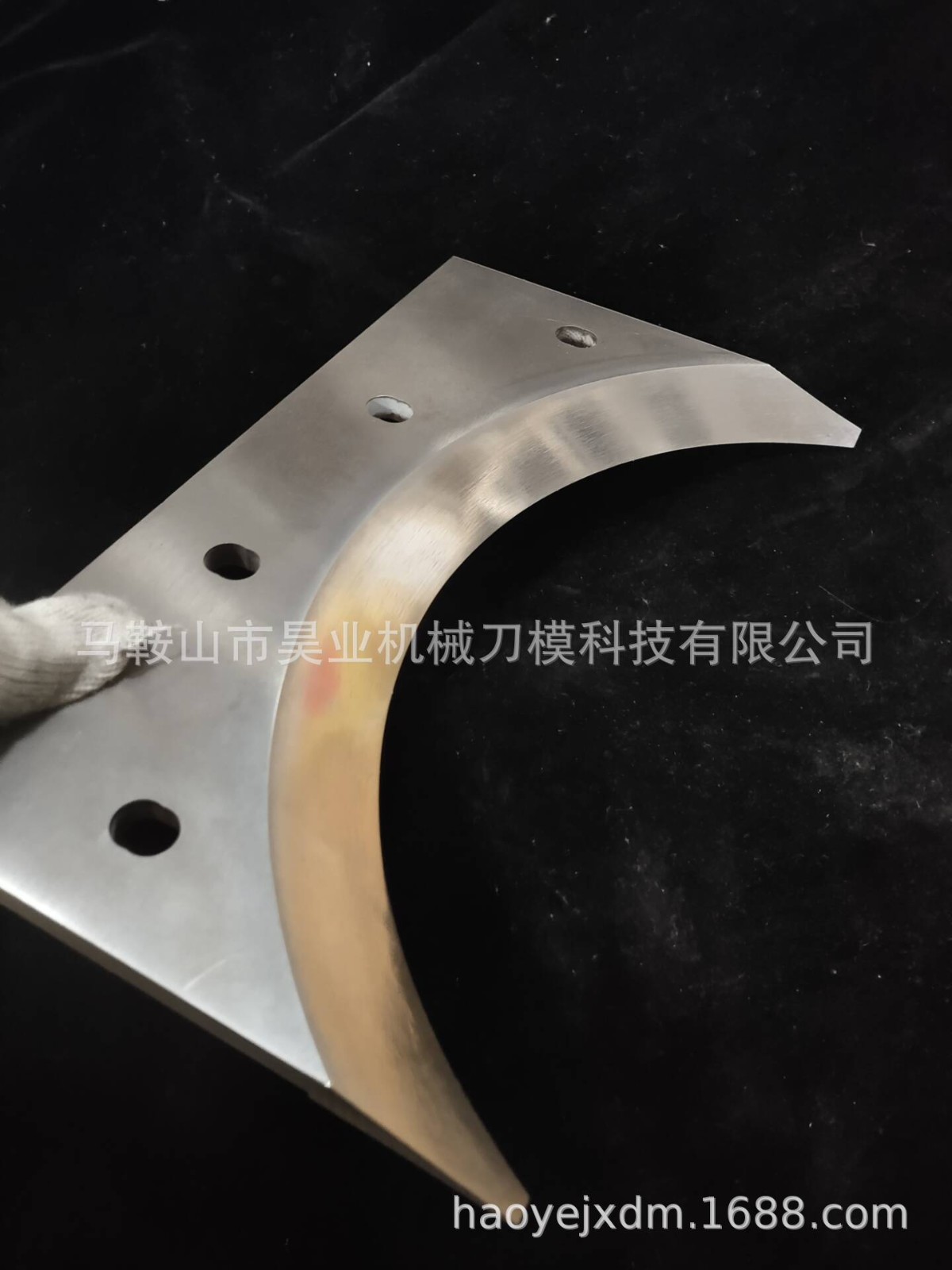 屠宰刀 冷冻肉砍刀 屠宰机械刀片 猪头剁刀 大型屠宰切刀图2
