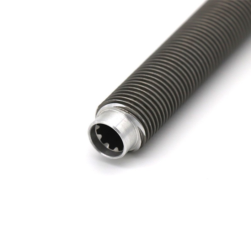 升降桌铝型材梯形丝杆 Tr20x10-5P 电动升降桌升降空心丝杆加工图2