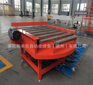 非标动力滚筒直线输送机 旋转滚筒传送带实现多品种共线分流输送图4