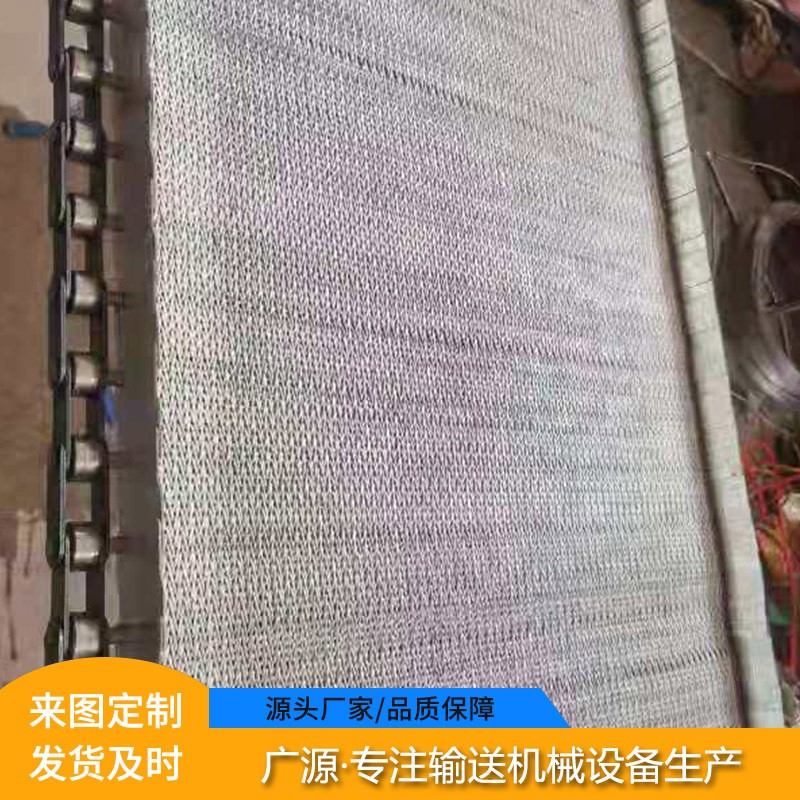 食品清洗烘干输送网带茶叶烘干机网状链条式网链201304不锈钢网链图5