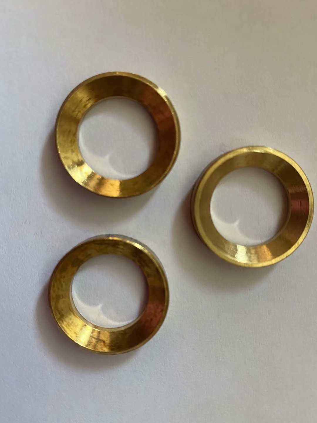 正宗T2紫铜丝杠M16*60一1000紫铜外六角双头螺母垫片U型卡非标件图5
