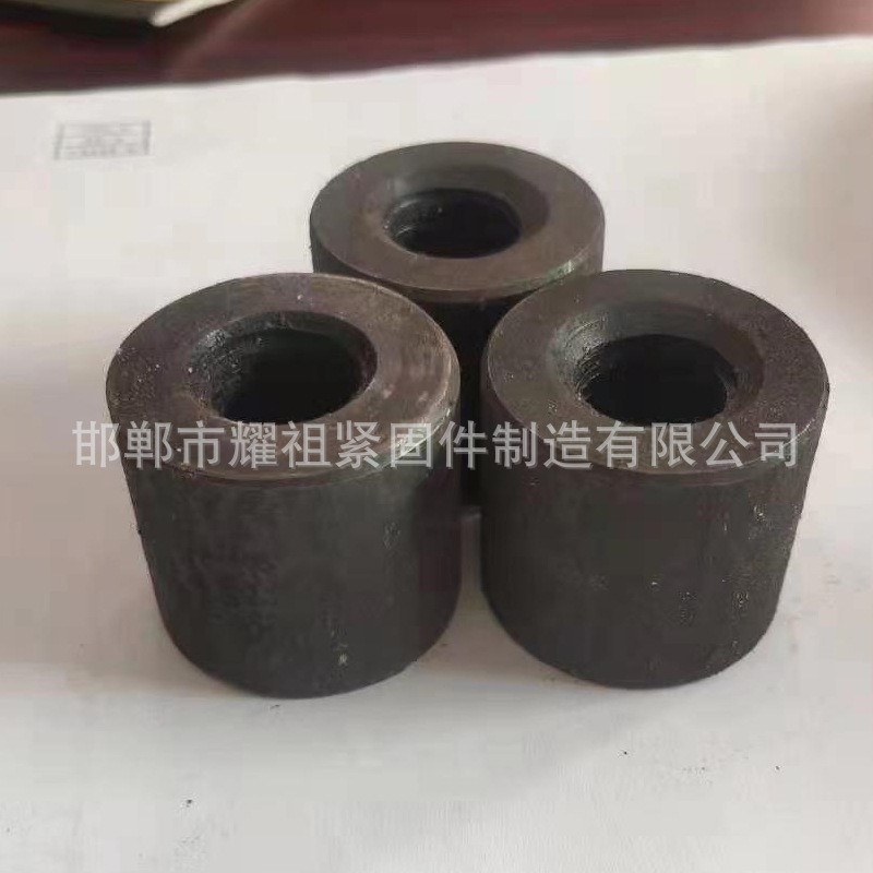 厂家供应圆螺母本色现货冷墩圆螺母全螺纹焊接圆柱螺帽连接件图4